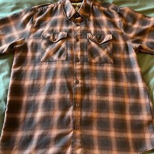 DIXXON men’s large flannel. The bourbon.